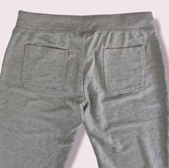 LAVC Womens Grey Drawstring Yoga Pants with Rainbow LOVE Design Size Large - Picture 10 of 14